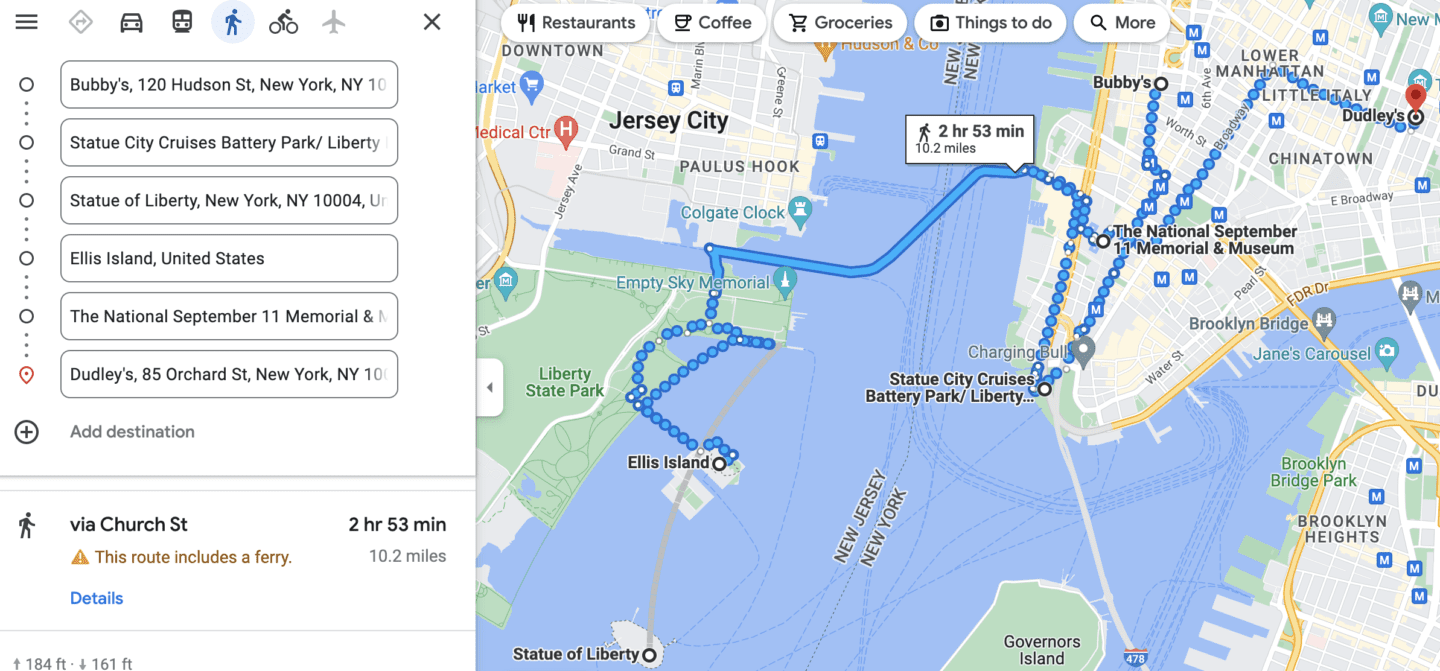 NYC Day 6 itinerary