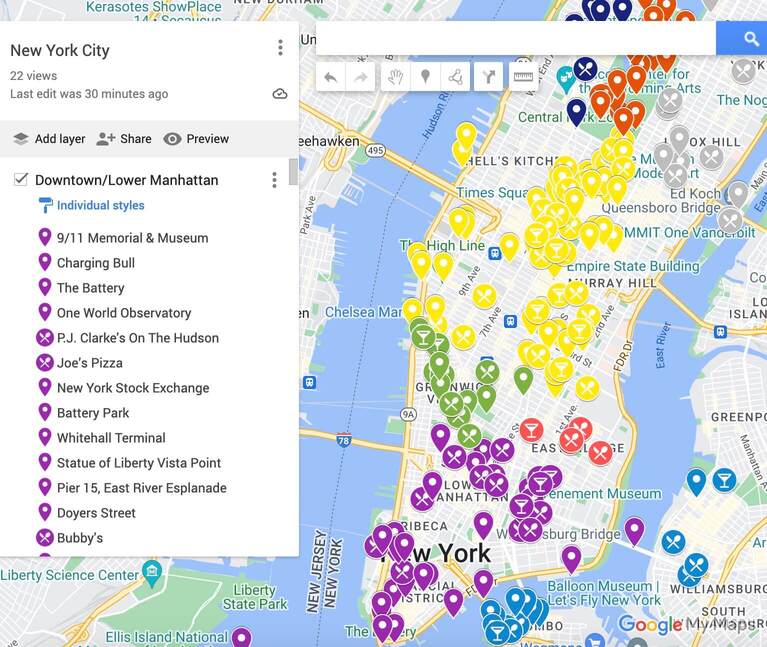How to plan your New York itinerary with Google Maps