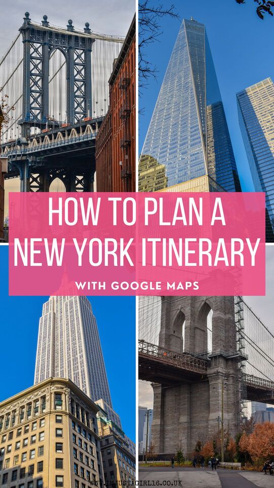 How to plan your New York itinerary with Google Maps