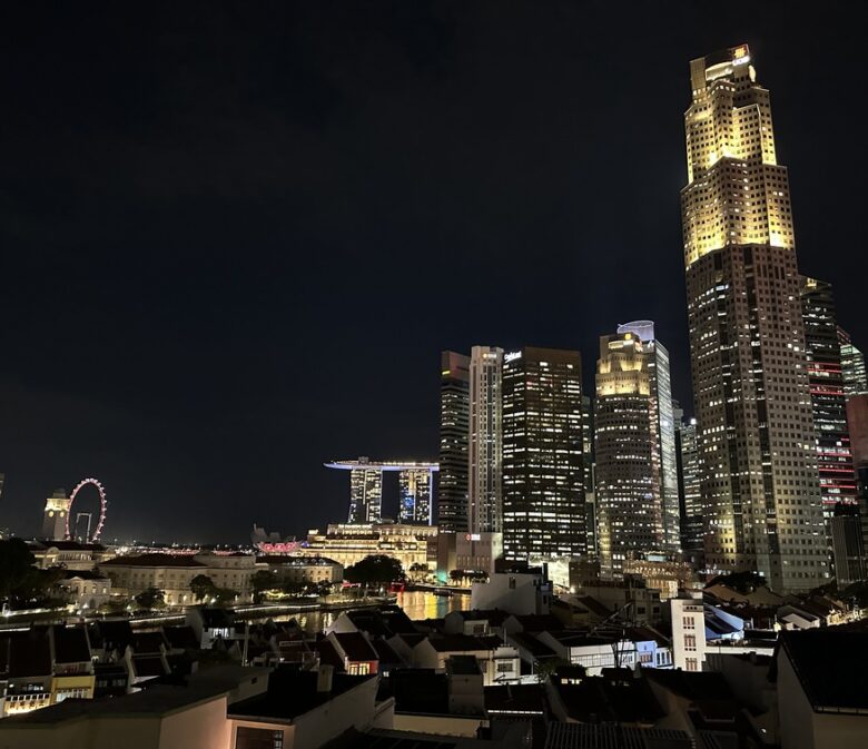 Rooftop views from LVLR Singapore